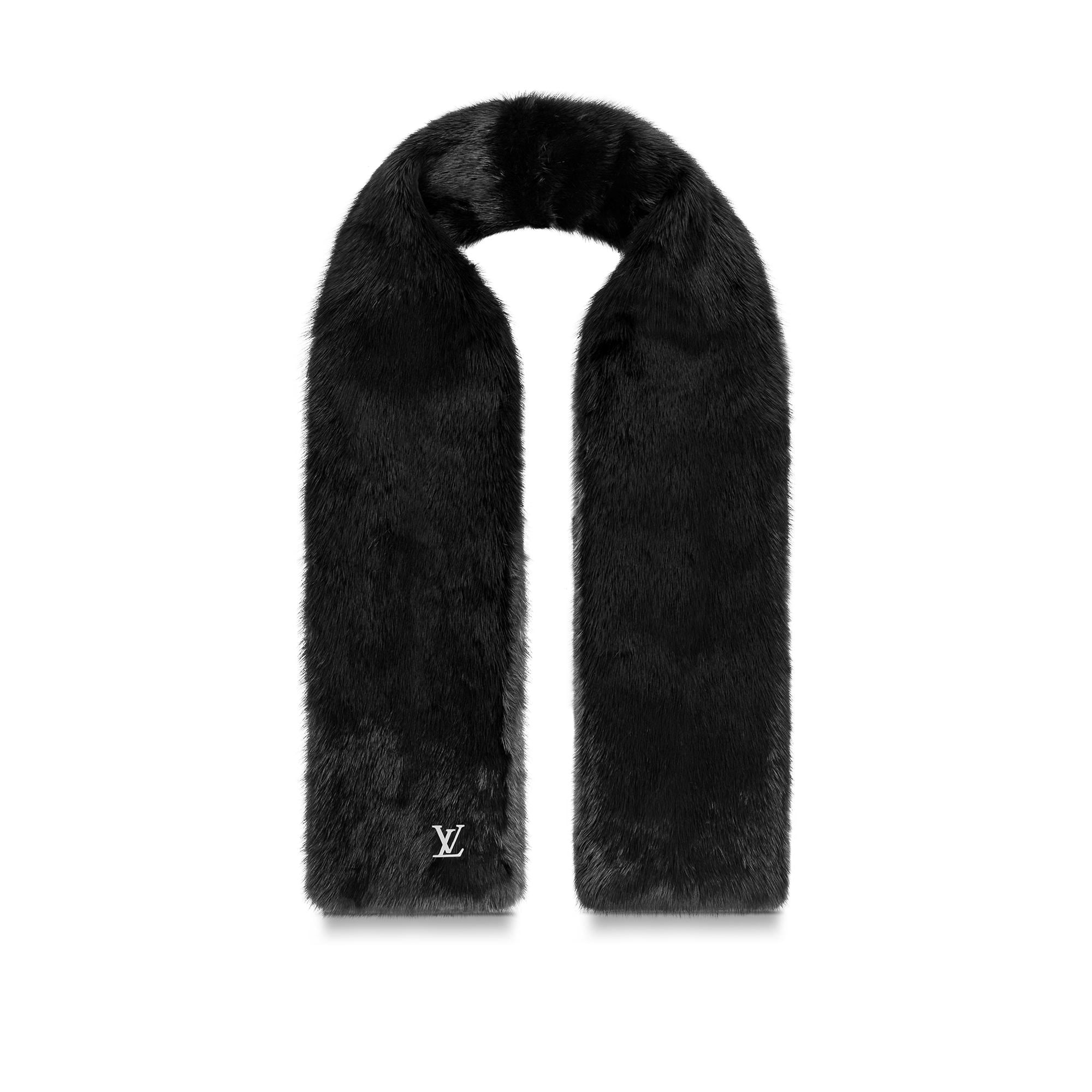 Monogram Reverso Fur Scarf S00 - Men - Accessories | LOUIS VUITTON ®